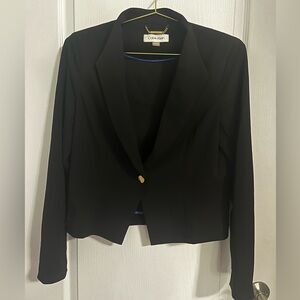 Calvin Klein Women's Elegant Black Blazer